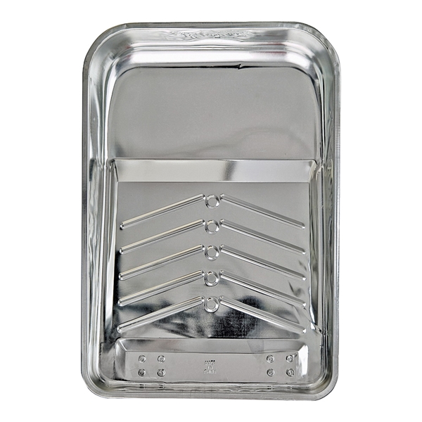 RM435 Paint Tray, 13-15/16 in L, 19 in W, 4 qt Capacity, Metal