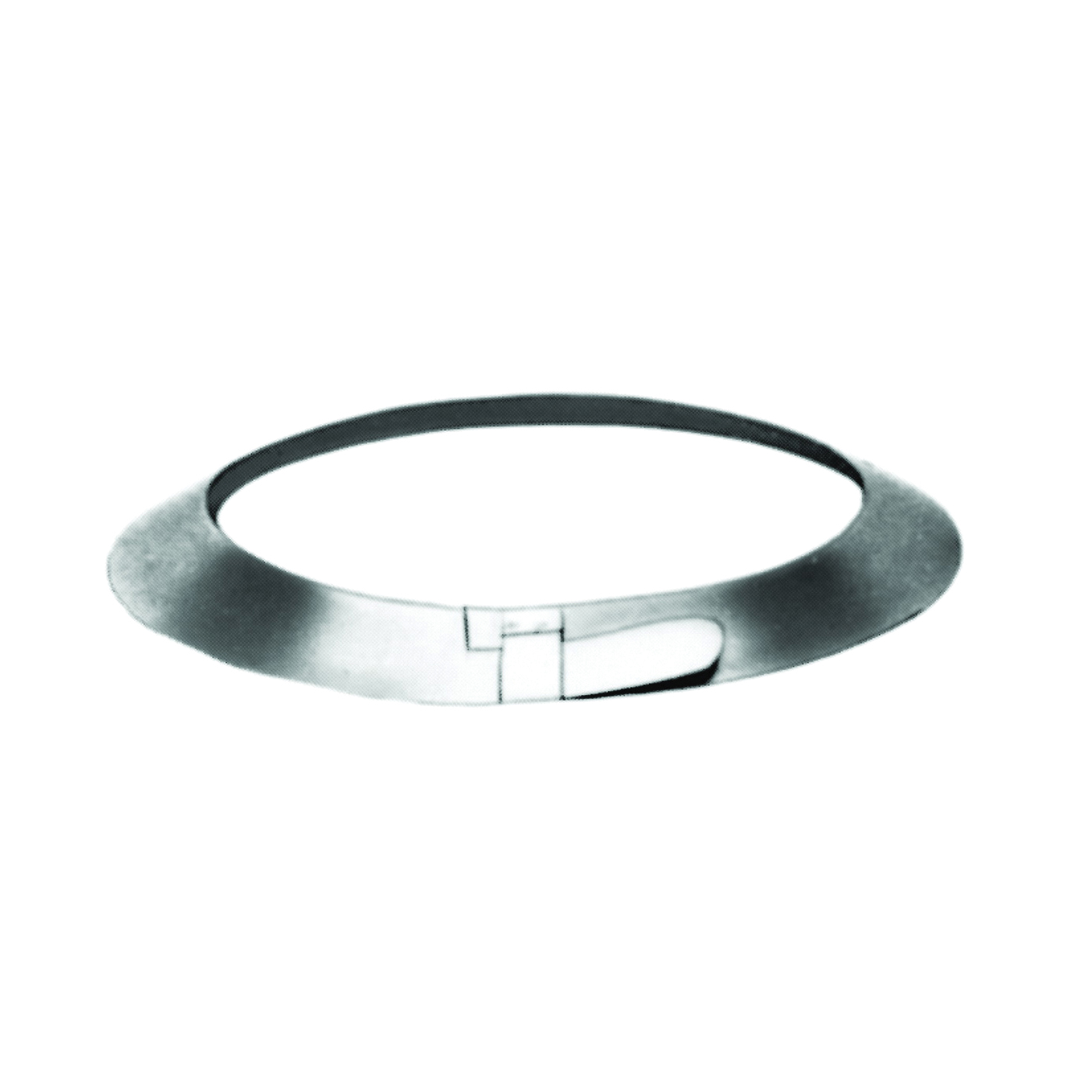 8RSC Adjustable Round Storm Collar, Steel, For: Type B Gas Vent Pipe