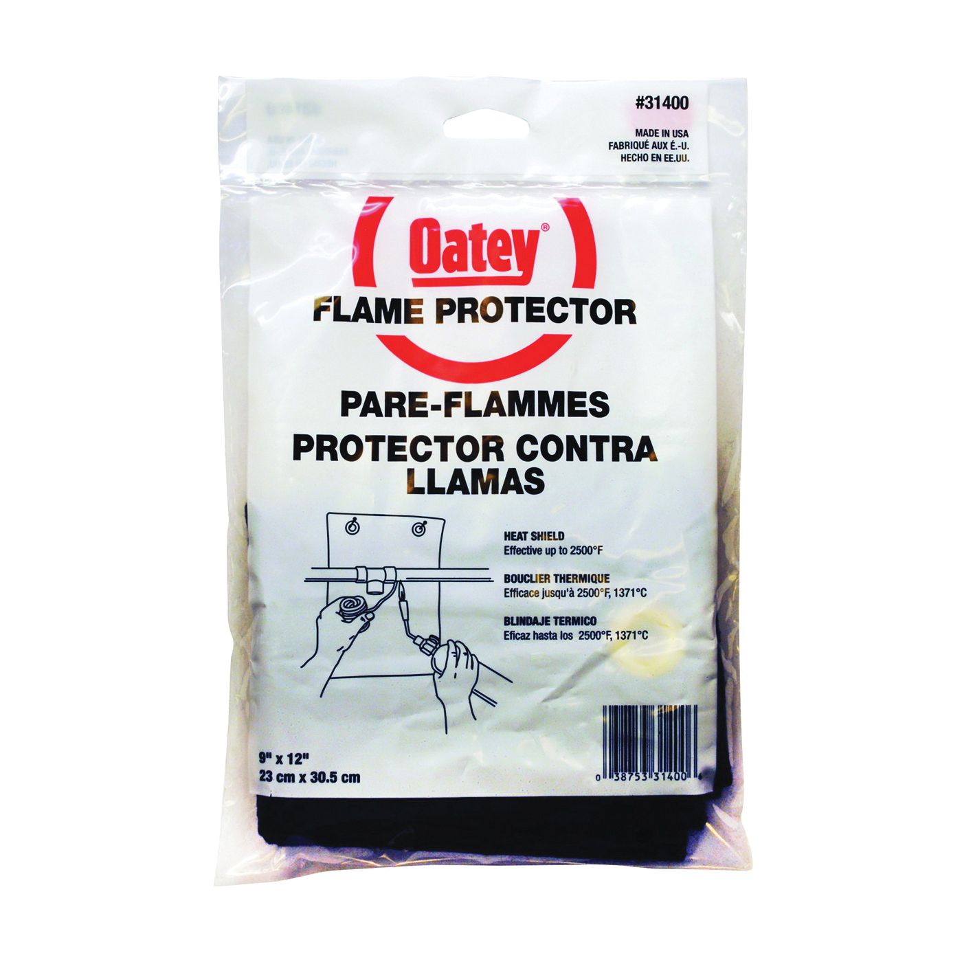 Oatey 31400 Flame Protector, Zoltek Pyron Fiber - 1