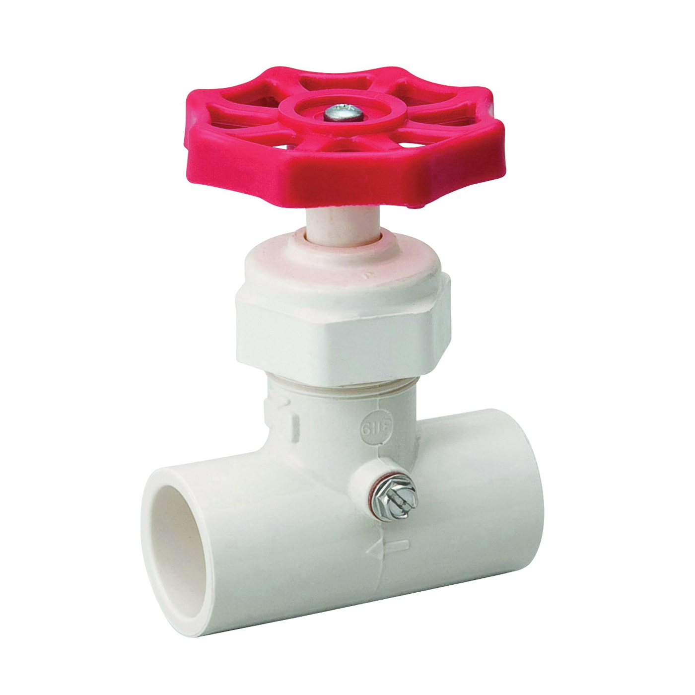 105-324 Stop and Waste Valve, 3/4 in Connection, Compression, 100 psi Pressure, CPVC Body