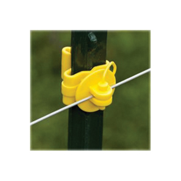 Zareba Fi-Shock ITPLY-FS Pin-Lock Insulator, Yellow - 2