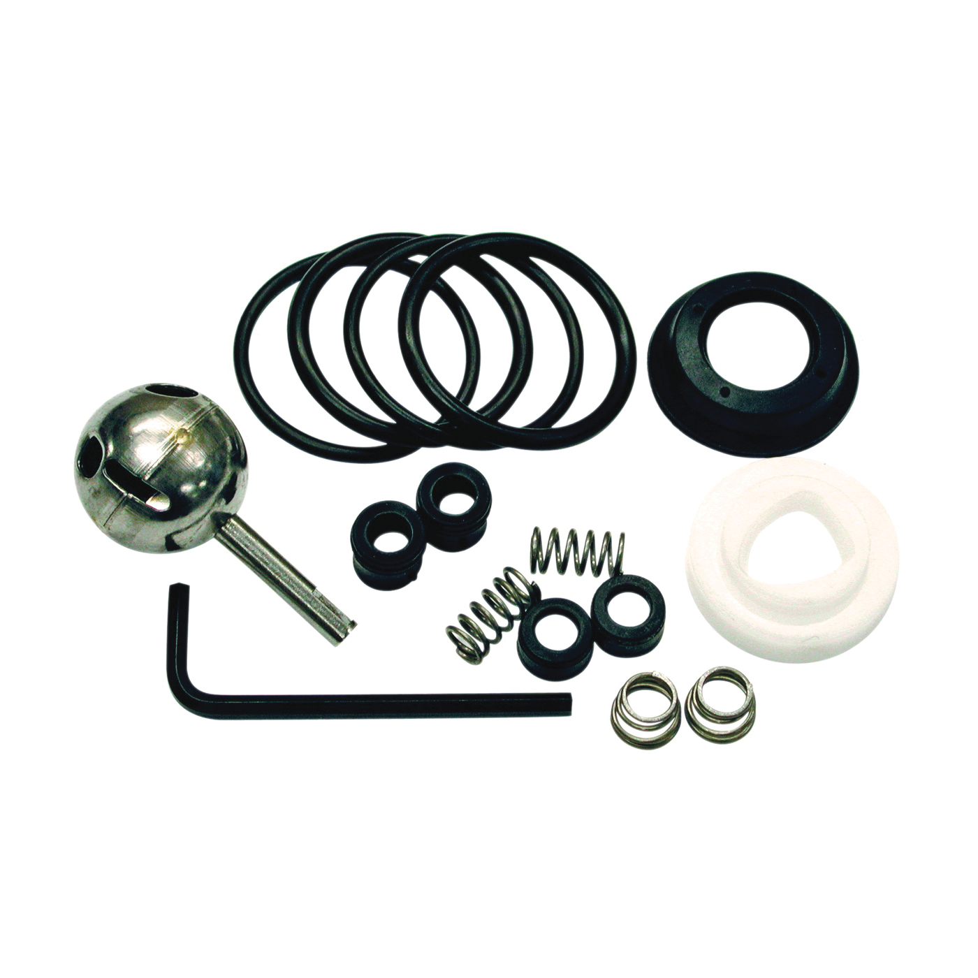 86970 Cartridge Repair Kit, Brass/Plastic/Rubber/Steel, For: Delta Single Handle Faucets