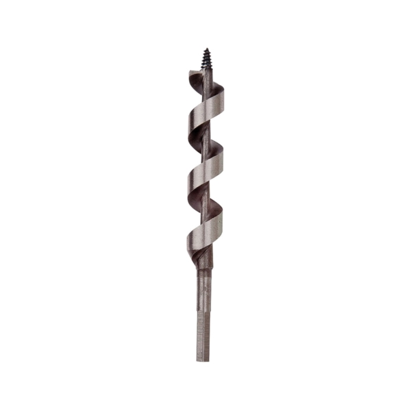 49914 Power Drill Auger Bit, 7/8 in Dia, 7-1/2 in OAL, Solid Center Flute, 1-Flute, 5/16 in Dia Shank, Hex Shank