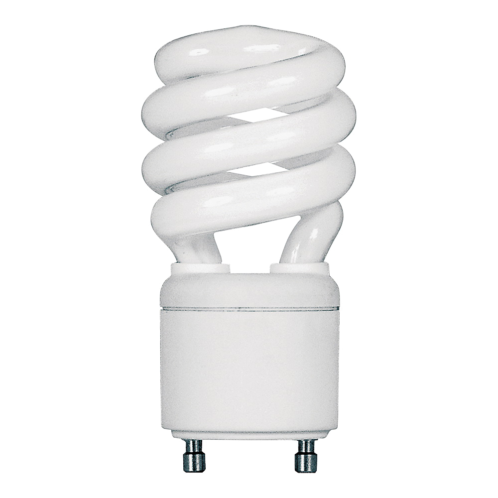 BPESL13T/GU24 Compact Fluorescent Lamp, 13 W, Spiral Lamp, GU24 Twist and Lock Lamp Base, 900 Lumens