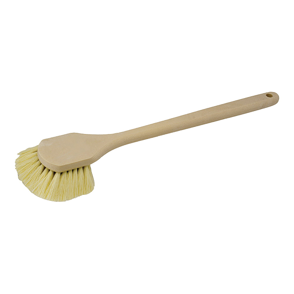 6525 Utility Scrubber Brush, White Bristle