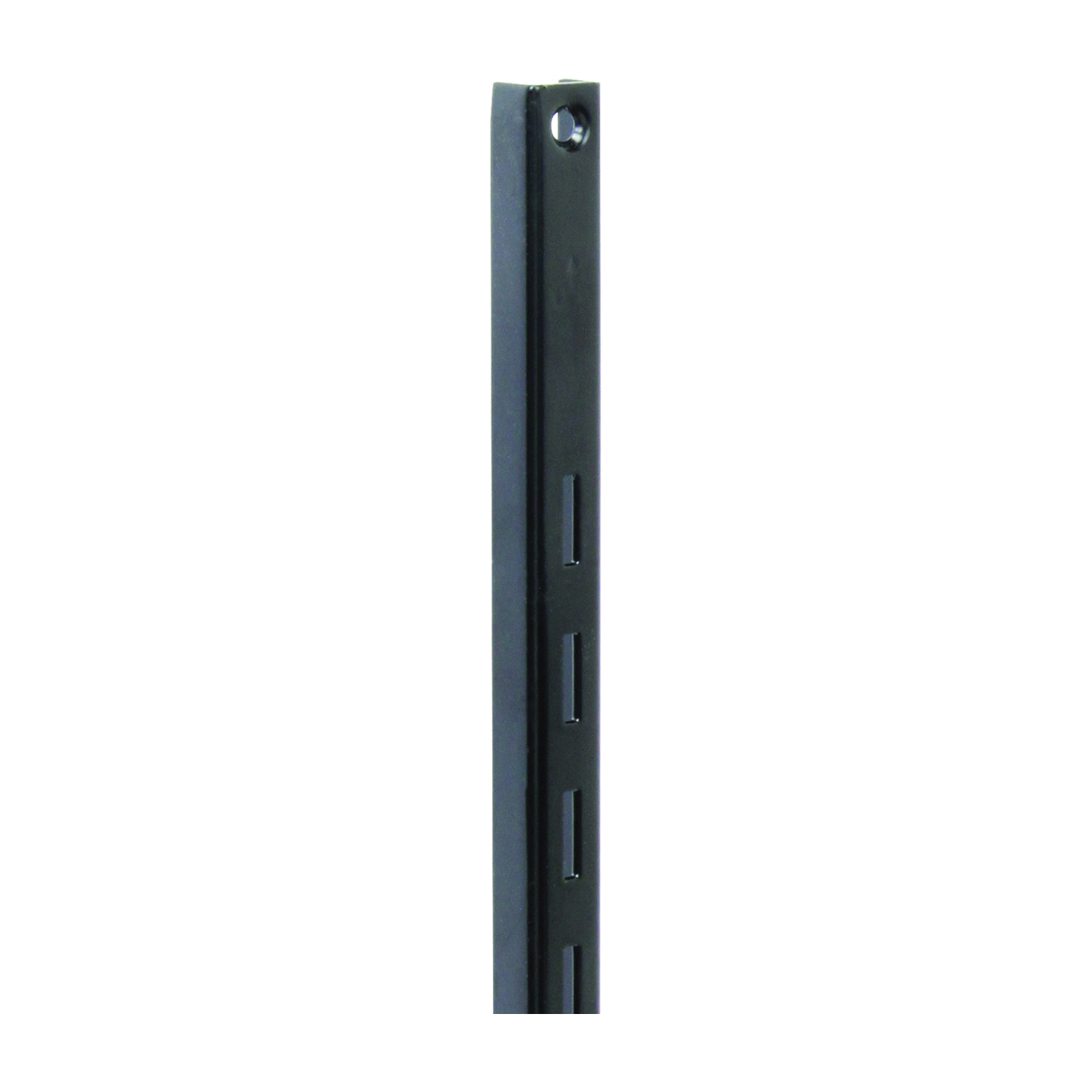 Knape & Vogt 80 80 BLK 36 Shelf Standard, 320 lb, 16 ga Thick Material, 5/8 in W, 36 in H, Steel, Black