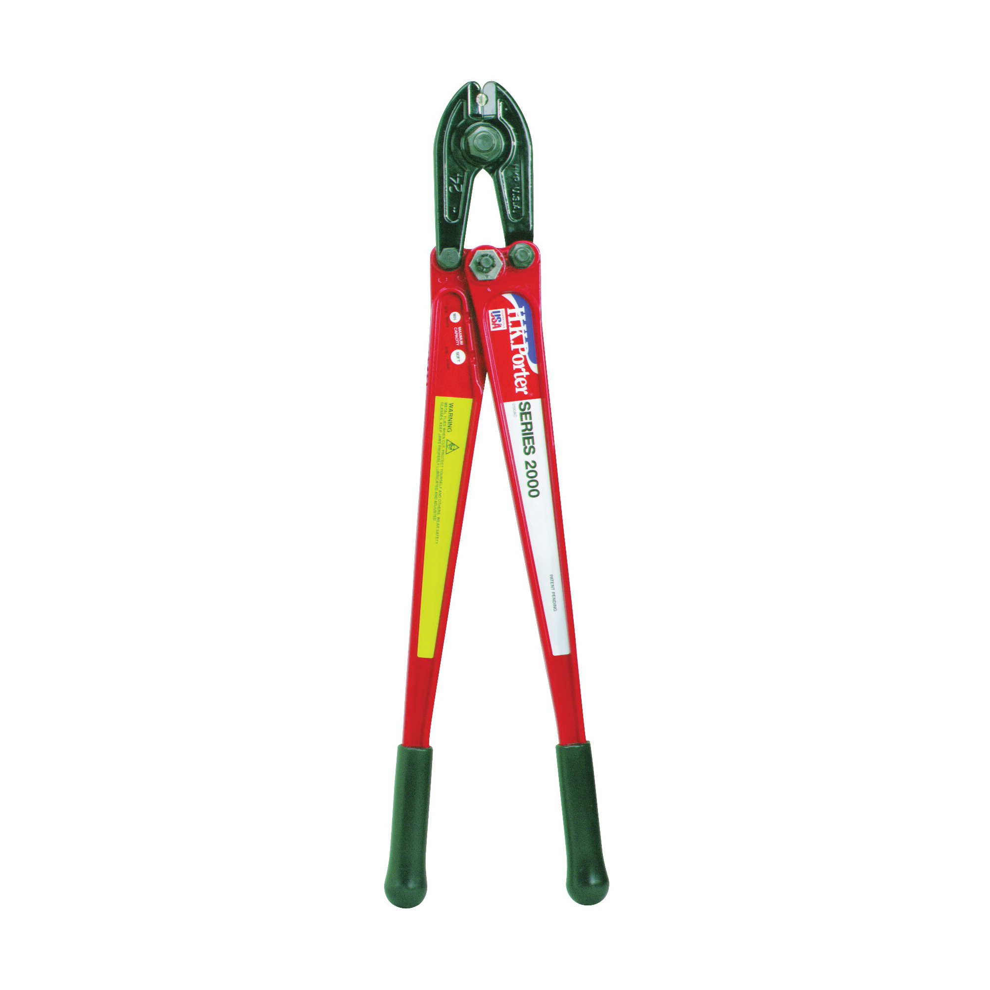 Crescent HKPorter 0190MCD/0190AC Bolt Cutter, 3/8 in Cutting Capacity, Steel Jaw, 24 in OAL - 1