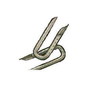 7406 Series Fence Staple, 2 in L, Galvanized, 9 ga
