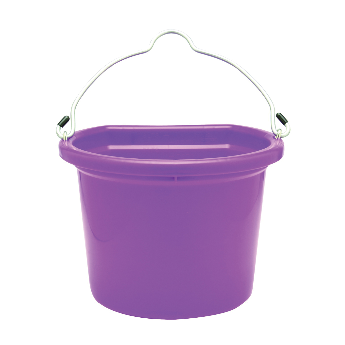 1302012 Bucket, 20 qt Volume, Polyethylene Resin, Pink