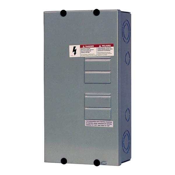 Siemens Murray E E0408ML1125SU Load Center, 125 A, 4 -Space, 8 -Circuit, Main Lug, NEMA 1 Enclosure, Gray - 2