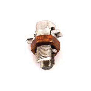 ESBP8 Split Bolt Connector, #14 to 8 Wire, Silicone Bronze Alloy, Tin-Coated