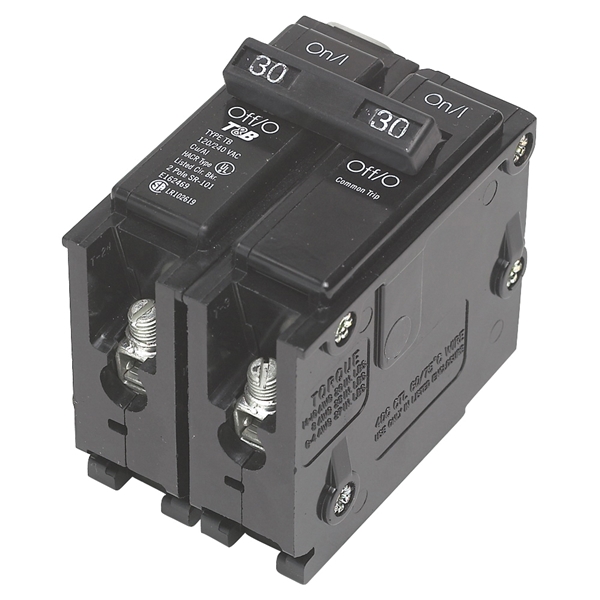 Siemens Q230 Circuit Breaker, Miniature, 30 A, 2-Pole, 120/240 V, Fixed Trip, Plug-In Mounting - 2