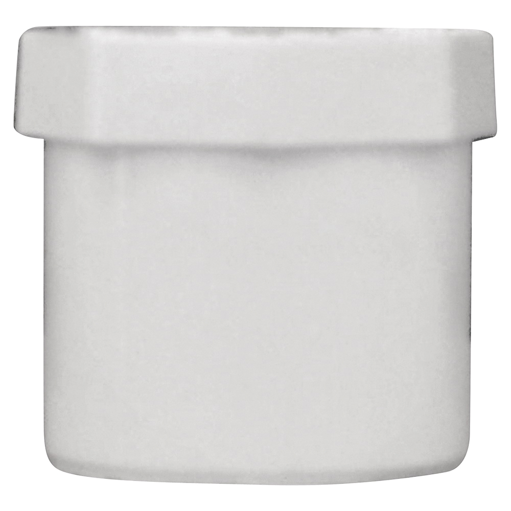 Genova 31827 Pipe Plug, 3/4 in, Spigot, PVC, White, SCH 40 Schedule