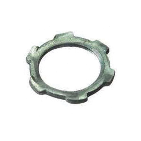 Halex 96192 Conduit Locknut, 3/4 in, Steel, Zinc - 2