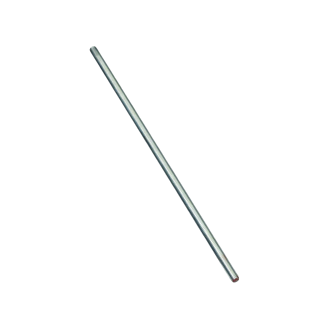 N179-598 Threaded Rod, 5/16-18 Thread, 72 in L, A Grade, Steel, Zinc, UNC Thread