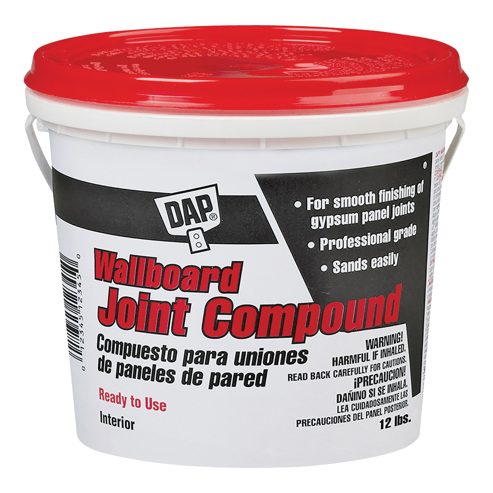 DAP 10102 Joint Compound, Paste, Off-White, 12 lb - 1