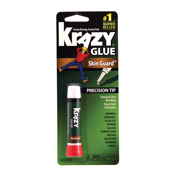 Skin Guard KG78548R Super Glue, Liquid, Irritating, Clear, 2 g Tube