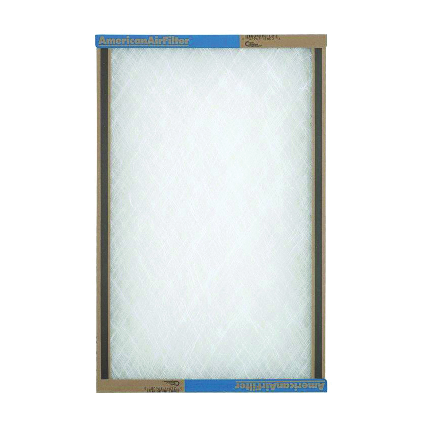 118201 Panel Filter, 20 in L, 18 in W, Chipboard Frame