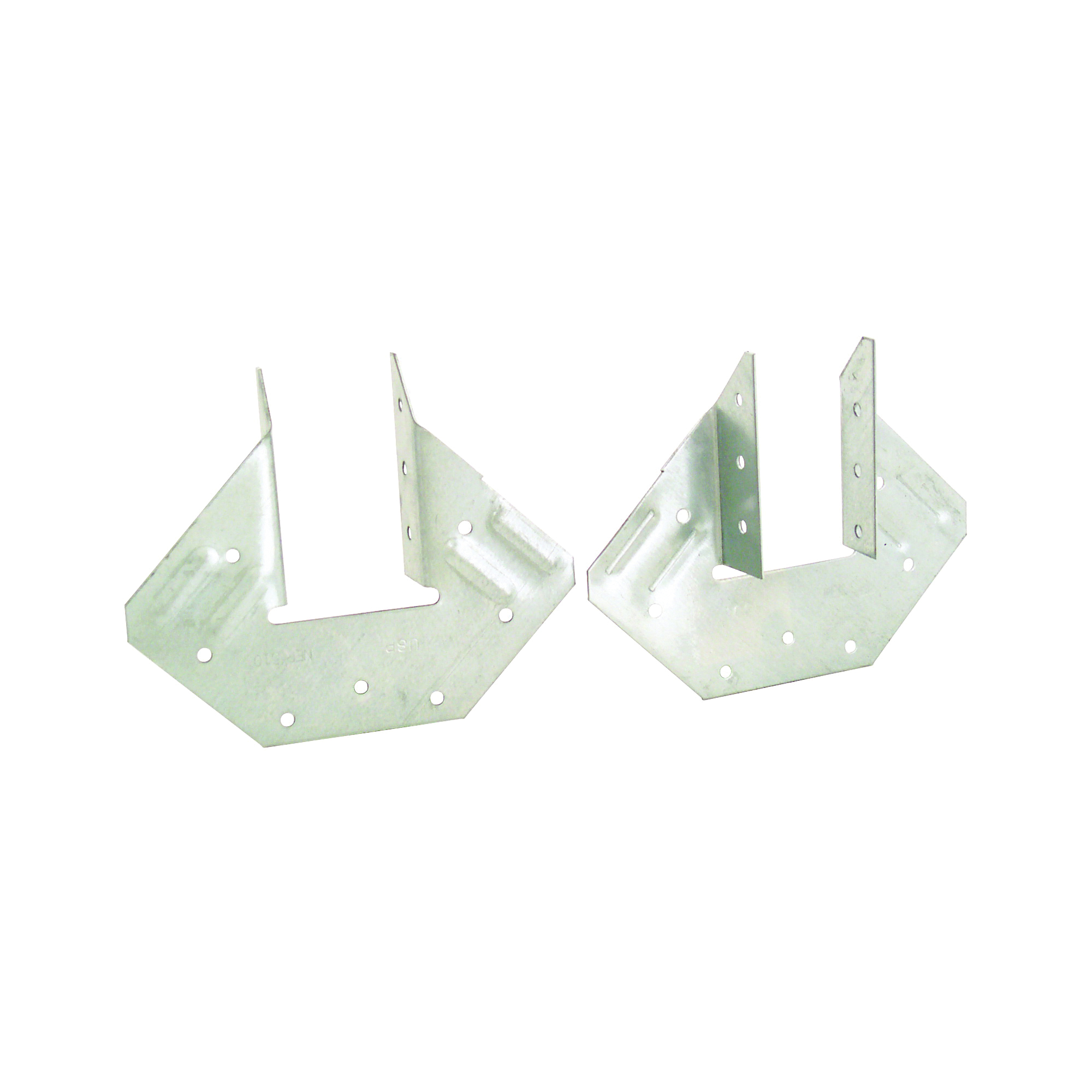 MiTek HCPRS Hurricane Tie, 5-1/4 in W, 4-1/4 in D, Steel, G90 Galvanized