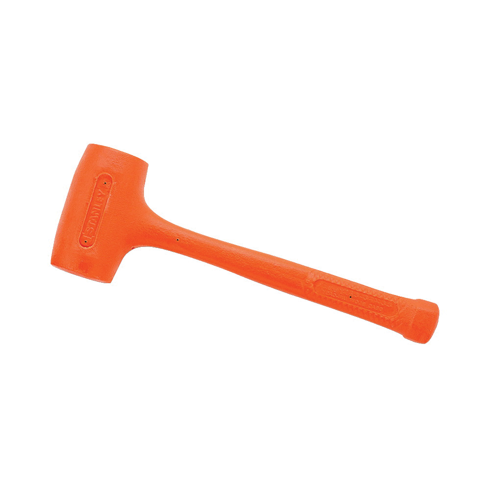 COMPO-CAST Series 57-531 Dead Blow Hammer, 18 oz Head, Non-Sparking, Soft Head, Steel Head, 11-3/8 in OAL
