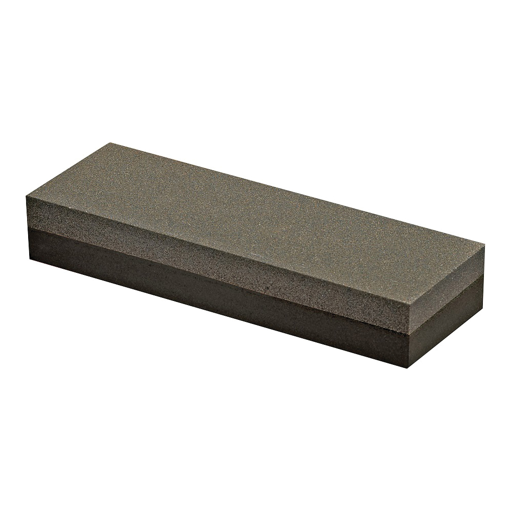 85455 Benchstone, 8 in L, 2 in W, 1 in Thick, Coarse/Fine, Silicone Carbide Abrasive