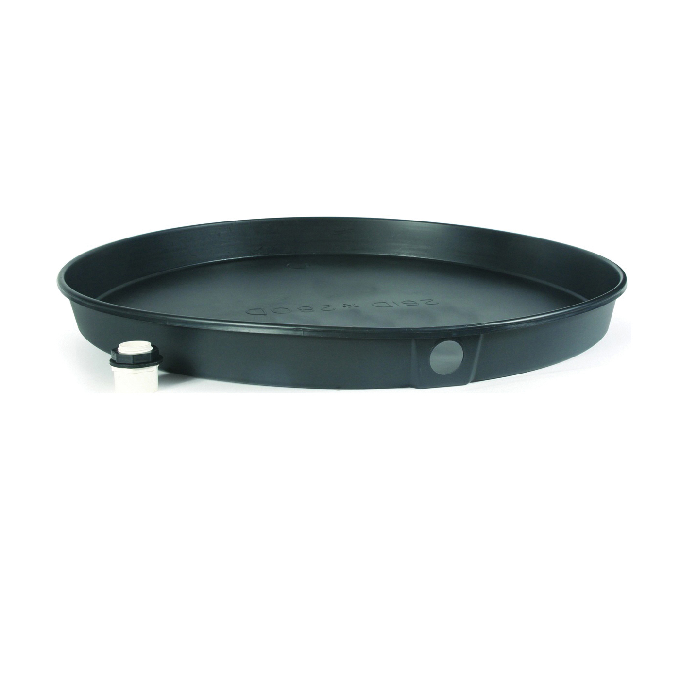 11420 Recyclable Drain Pan, Plastic, For: Electric Water Heaters, 30 in ID x 2-1/2 in D