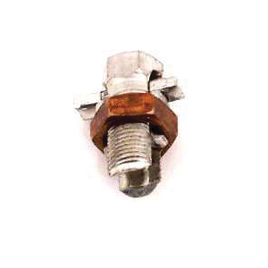 ESBP1/0 Split Bolt Connector, #6 to 1/0 Wire, Silicone Bronze Alloy, Tin-Coated
