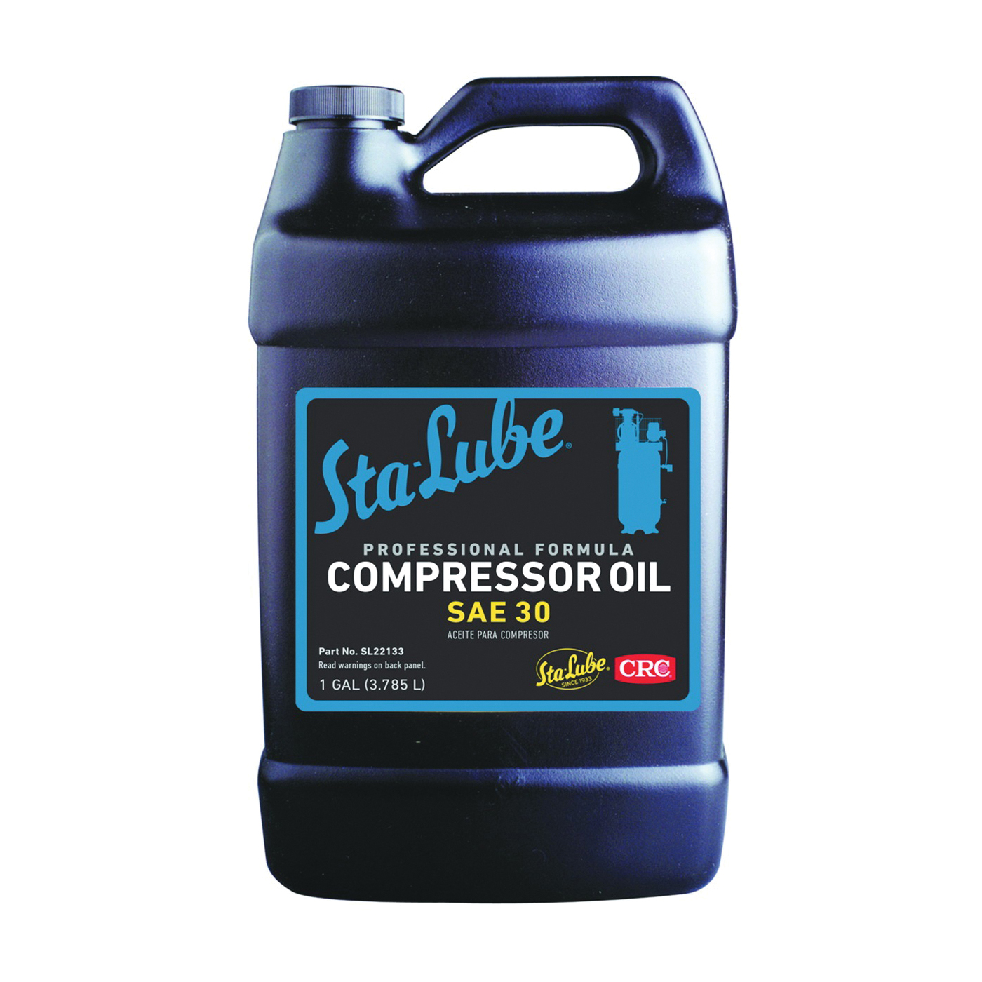 Sta-Lube SL22133 Compressor Oil, 30W, 1 gal Bottle - 2