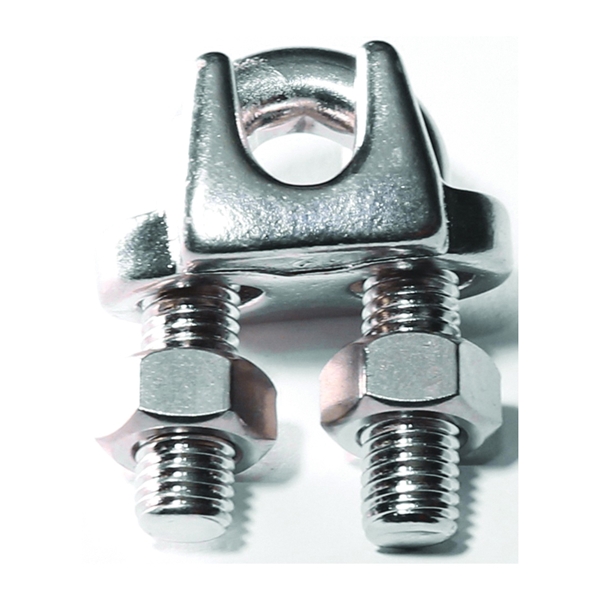 260S-1/2 Wire Rope Clip, 1/2 in Opening, Stainless Steel
