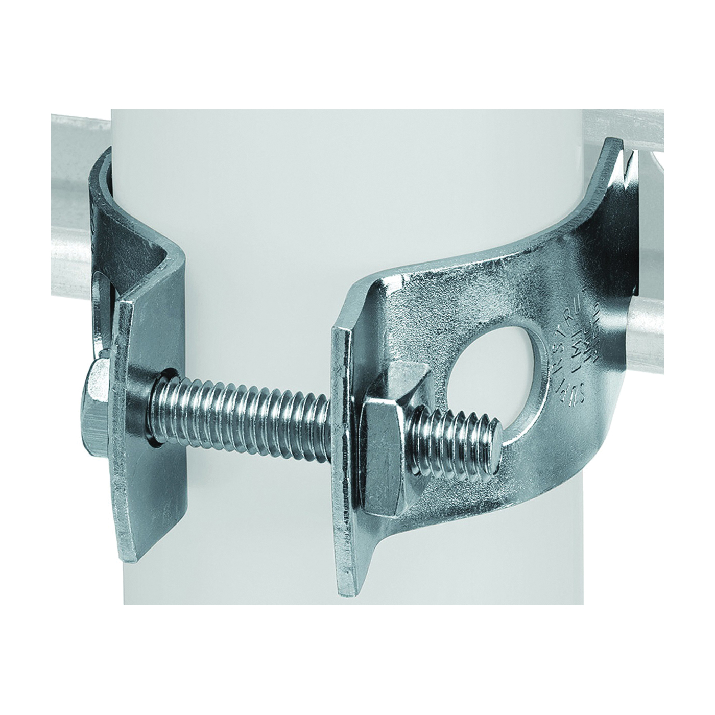 Z702 21/2EG-10 Pipe Clamp, Steel, Electro-Galvanized