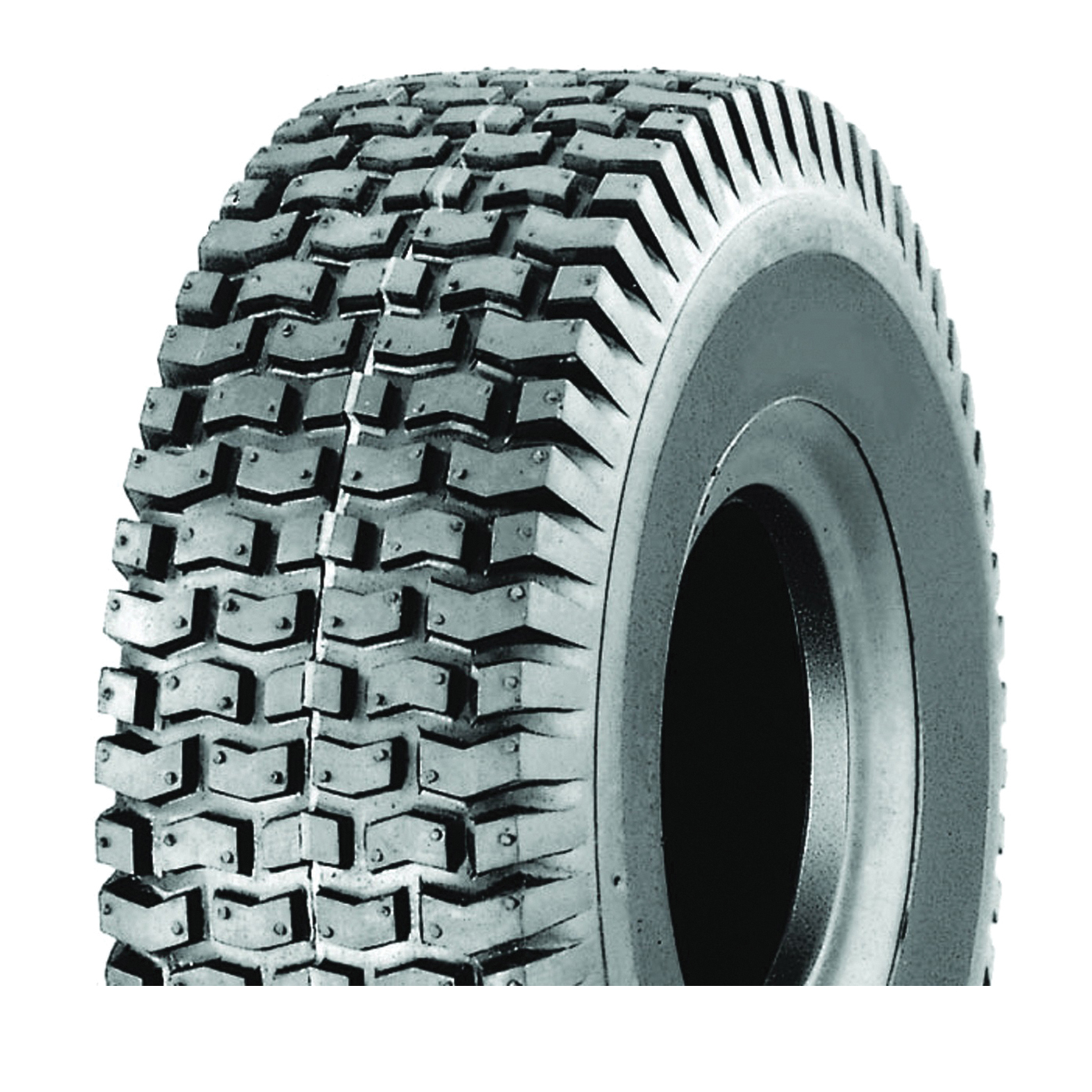 506-2TR-I Turf Rider Tire, Tubeless, For: 6 x 3-1/4 in Rim Lawnmowers and Tractors