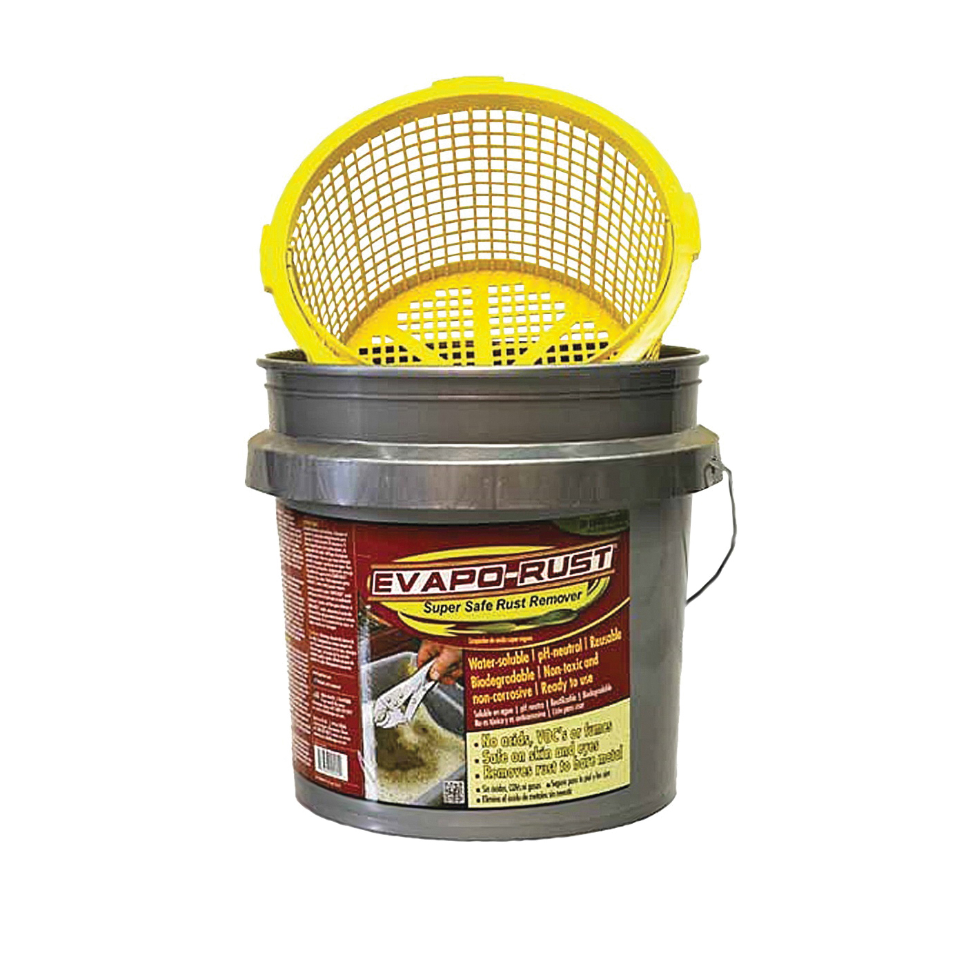 ER018 Rust Remover with Dip Basket, 3.5 gal, Liquid