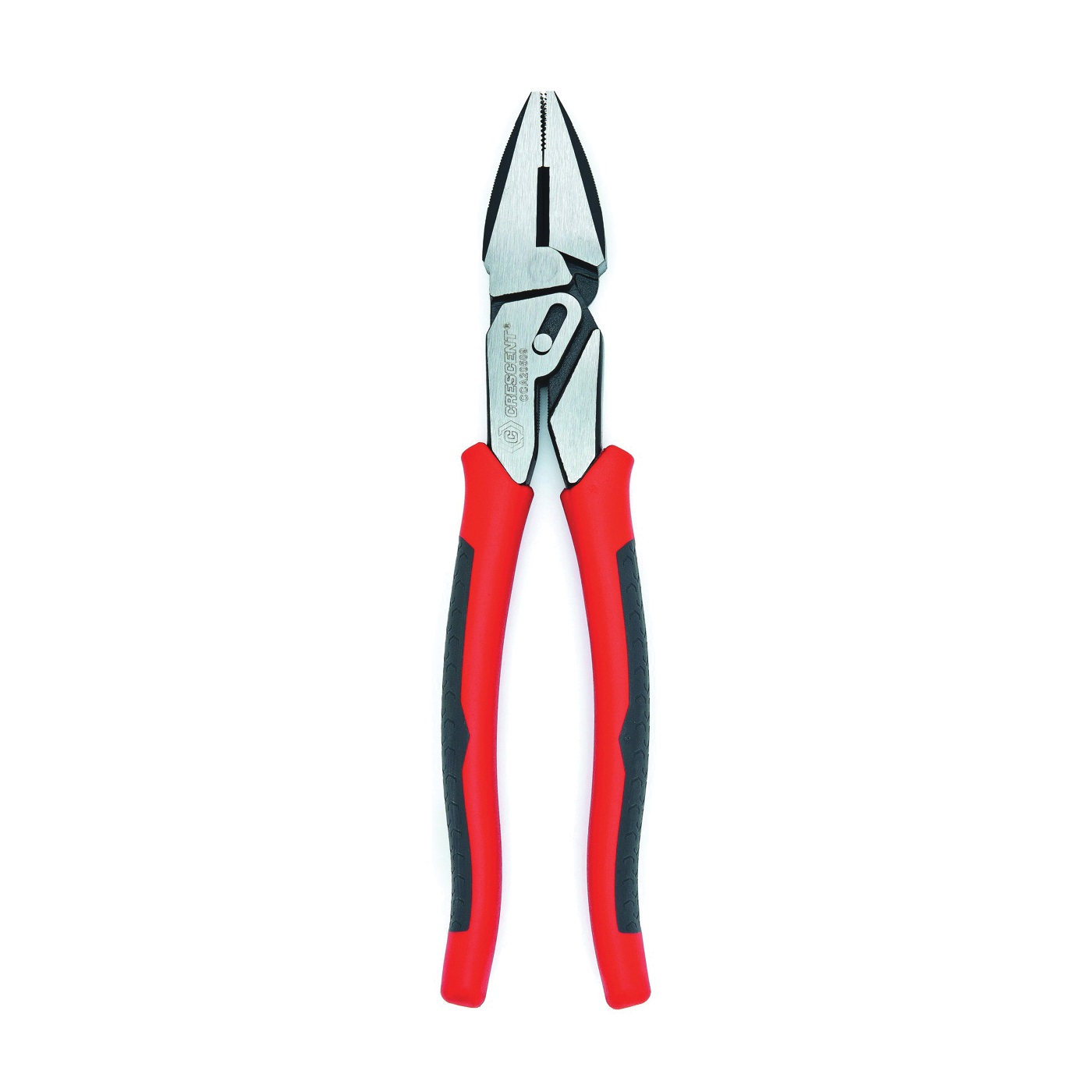 Crescent Pivot Pro Series CCA20509 Lineman's Plier, 9 in OAL, 1.3 in Jaw Opening, Red Handle, Dual Grip Handle - 2