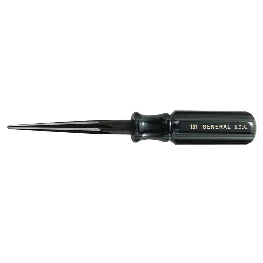 General 131 High Powered Reamer, 0.125 to 0.375 in, Carbon Steel Blade, Plastic Handle - 1