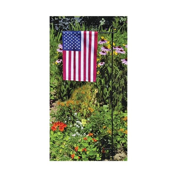 USGF-C USA Garden Flag, 11 in W, 15 in H, Cotton