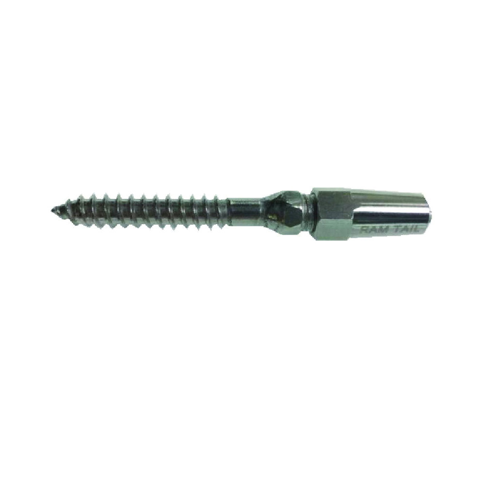 RT LJ-01 Lag Jaw, Fixed End, Stainless Steel, For: 3 mm Wire Rope
