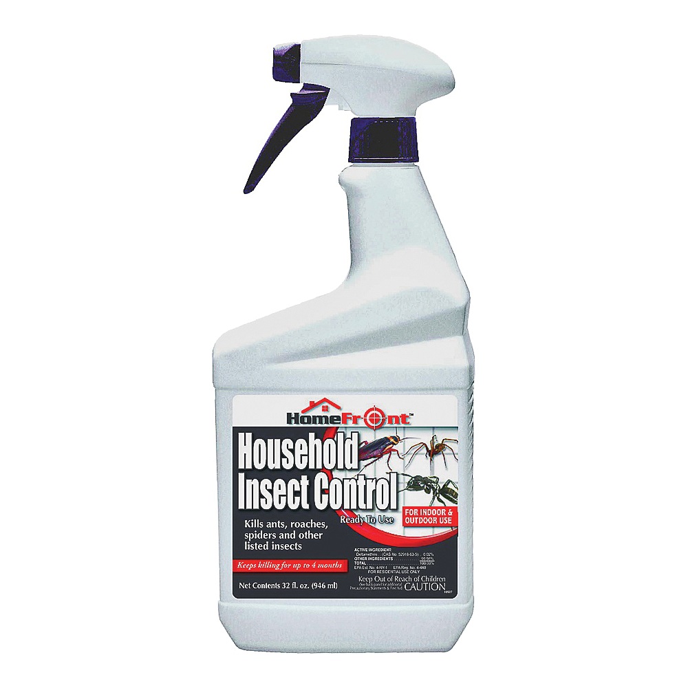 10527 Household Insect Control, Liquid, Spray Application, 1 qt Can