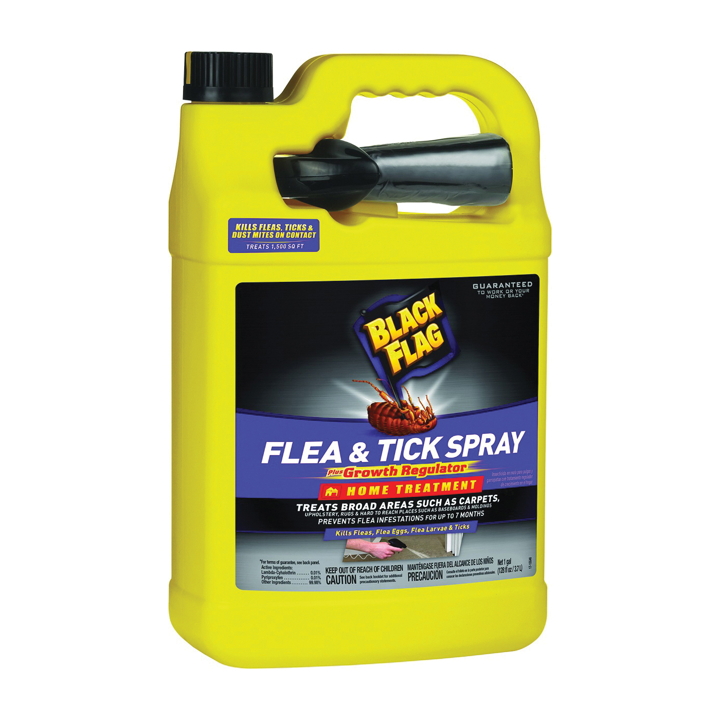HG-11093 Flea/Tick Killer, Liquid, 1 gal Can