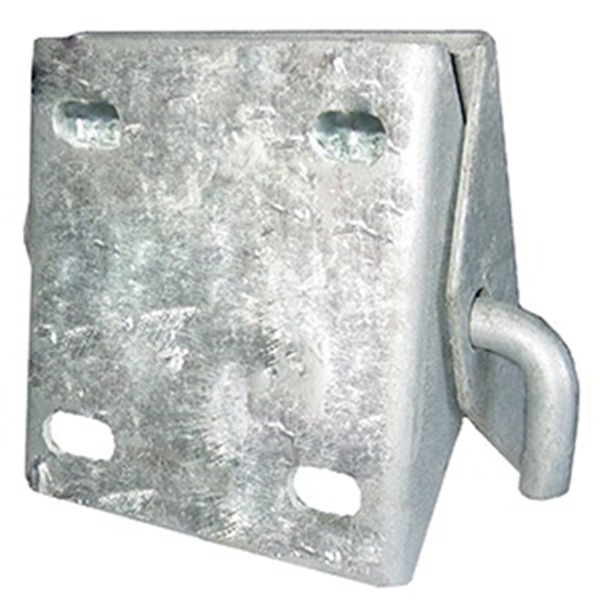 10000 Series 10019 Dock Hinge, 5 x 5 x 1/8 in, Galvanized Steel