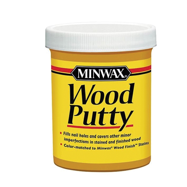 13616 Wood Putty, White, 3.75 oz Container