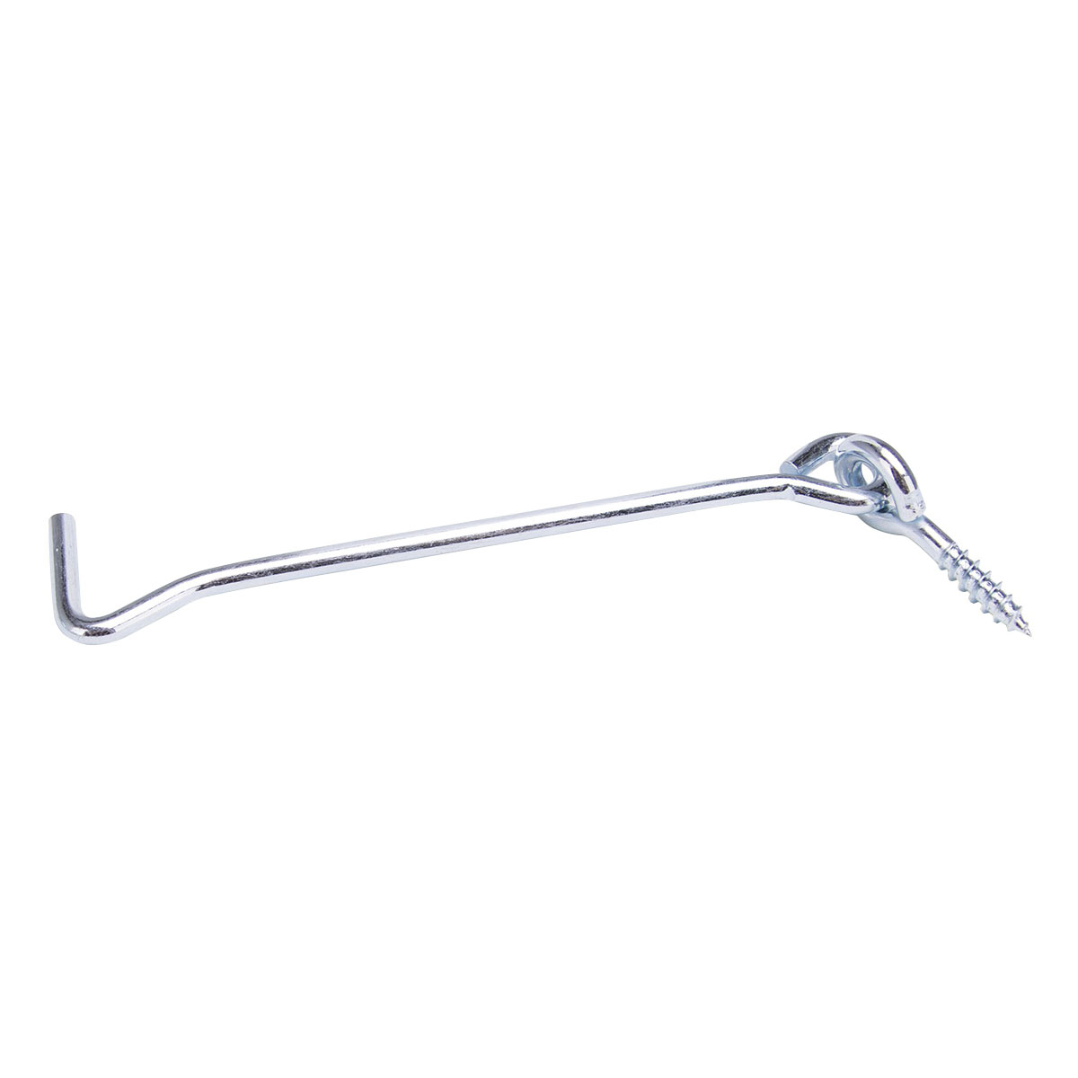 Gate Hook and Eye, 3/16 in Dia Wire, 6 in L, Steel