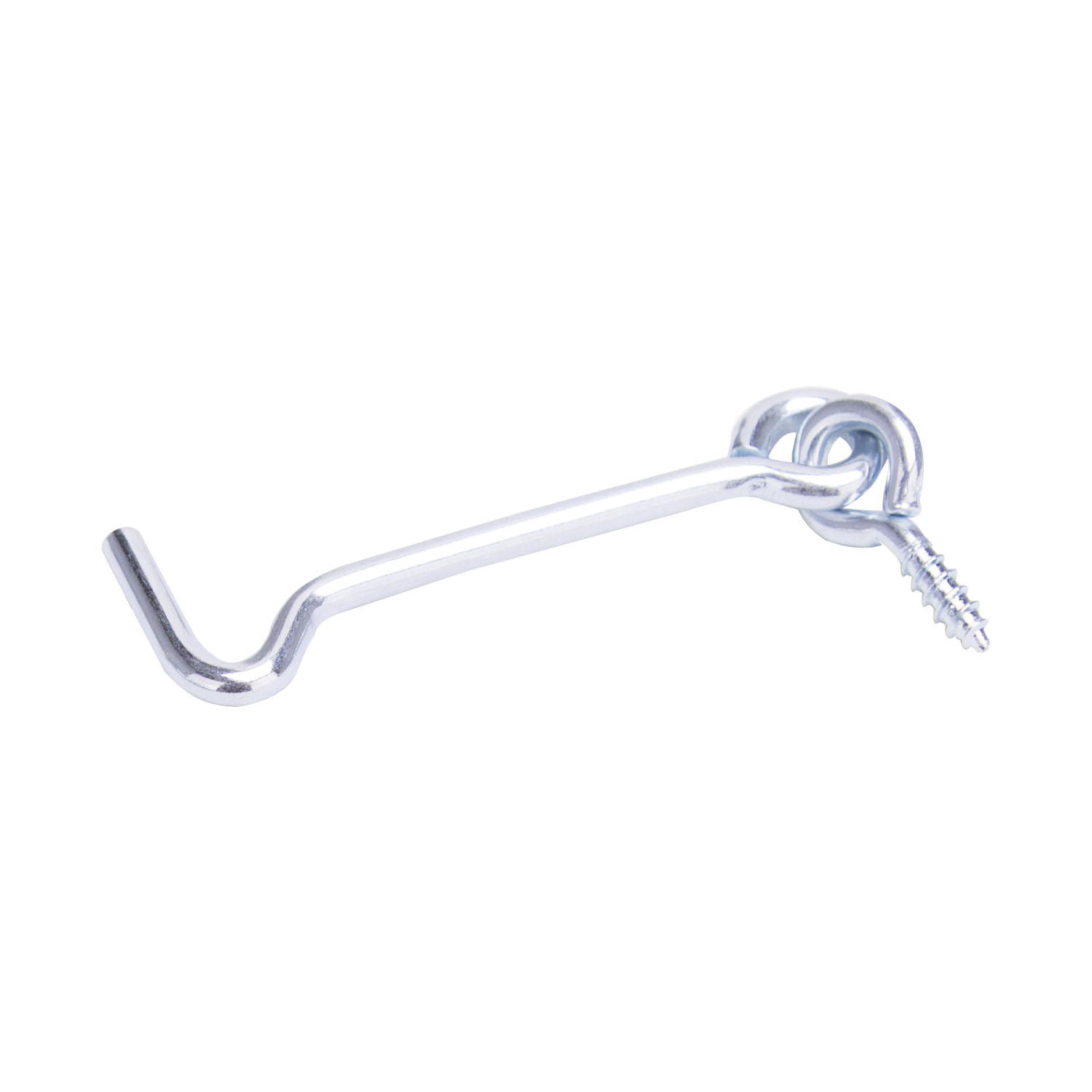 Gate Hook and Eye, 1/8 in Dia Wire, 2-1/2 in L, Steel