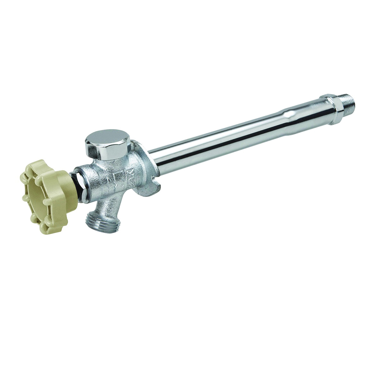 104-827HC Anti-Siphon Frost-Free Sillcock Valve, 1/2 x 3/4 in Connection, MPT x Hose, 125 psi Pressure, Brass Body