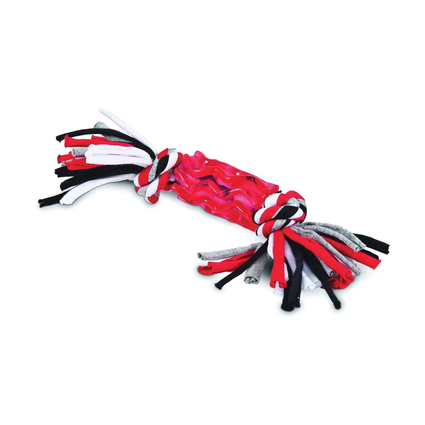 30890 Dog Toy, S, Snarl Toy, Black/Red