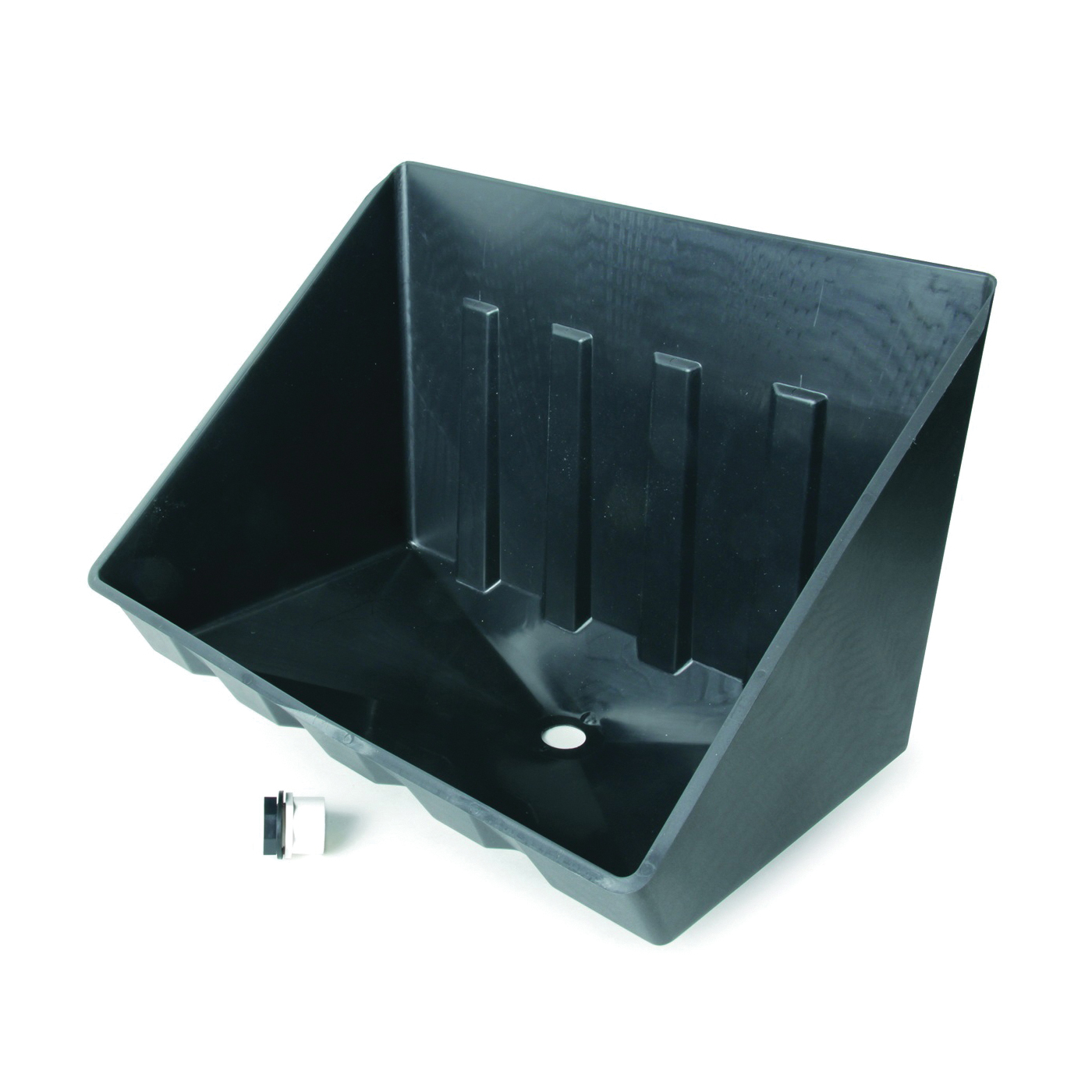 11470 Water Heater Drain Pan, Plastic, For: 20-1/2 in W x 13 in D Gas or Electric Tankless Water Heaters