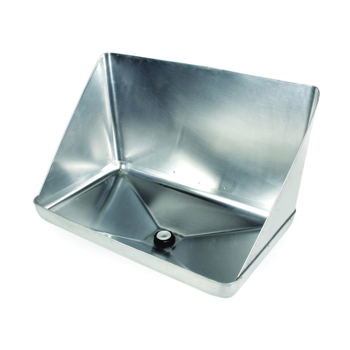 11430 Water Heater Drain Pan, Aluminum, For: 20-1/2 in W x 13 in D Gas or Electric Tankless Water Heaters