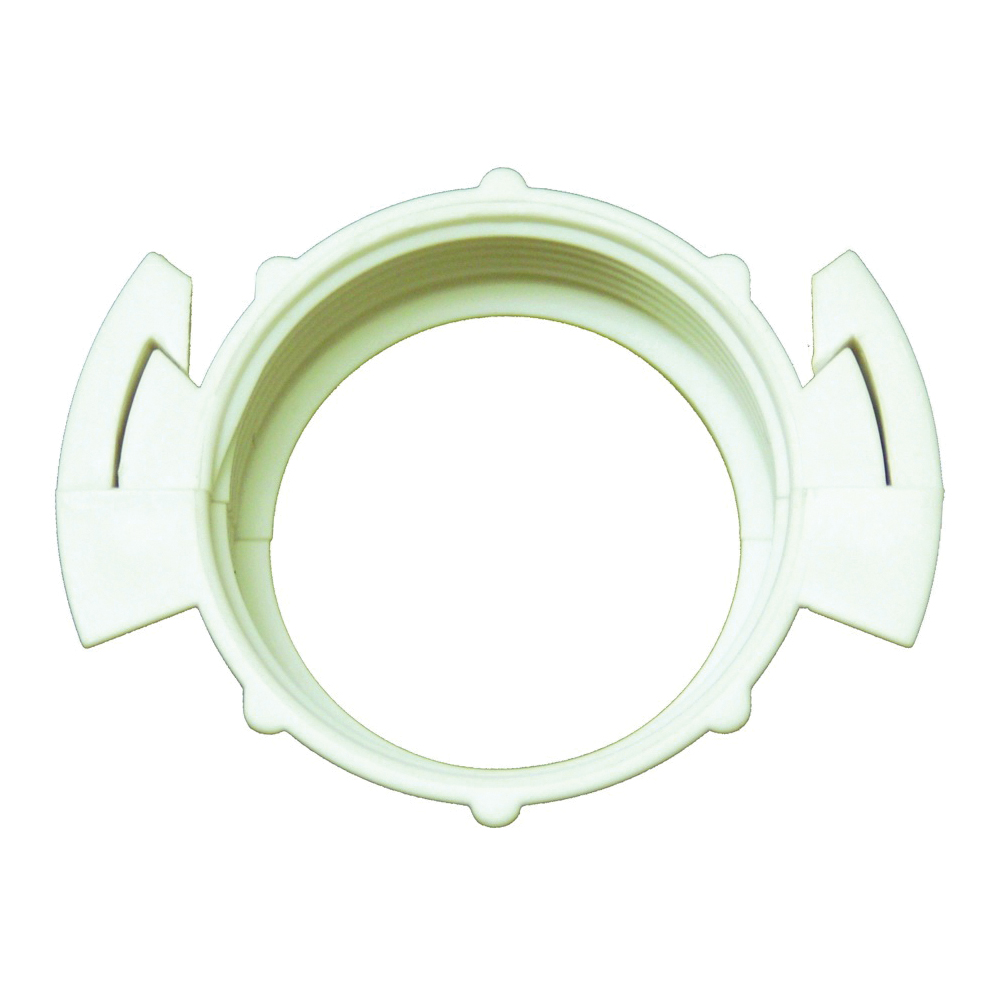 PP9255SPLT Split Wing Nut, Plastic, White, For: Existing Brass, Existing Plastic, Kitchen and Bath Fixtures