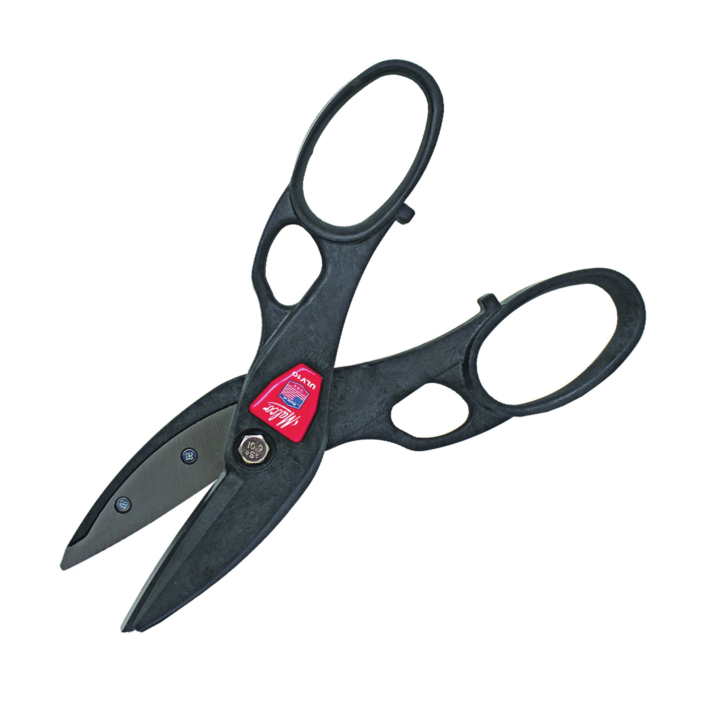 ULV10 Cutting Snip, 10 in OAL, Left or Right Circle, Square, Straight Cut