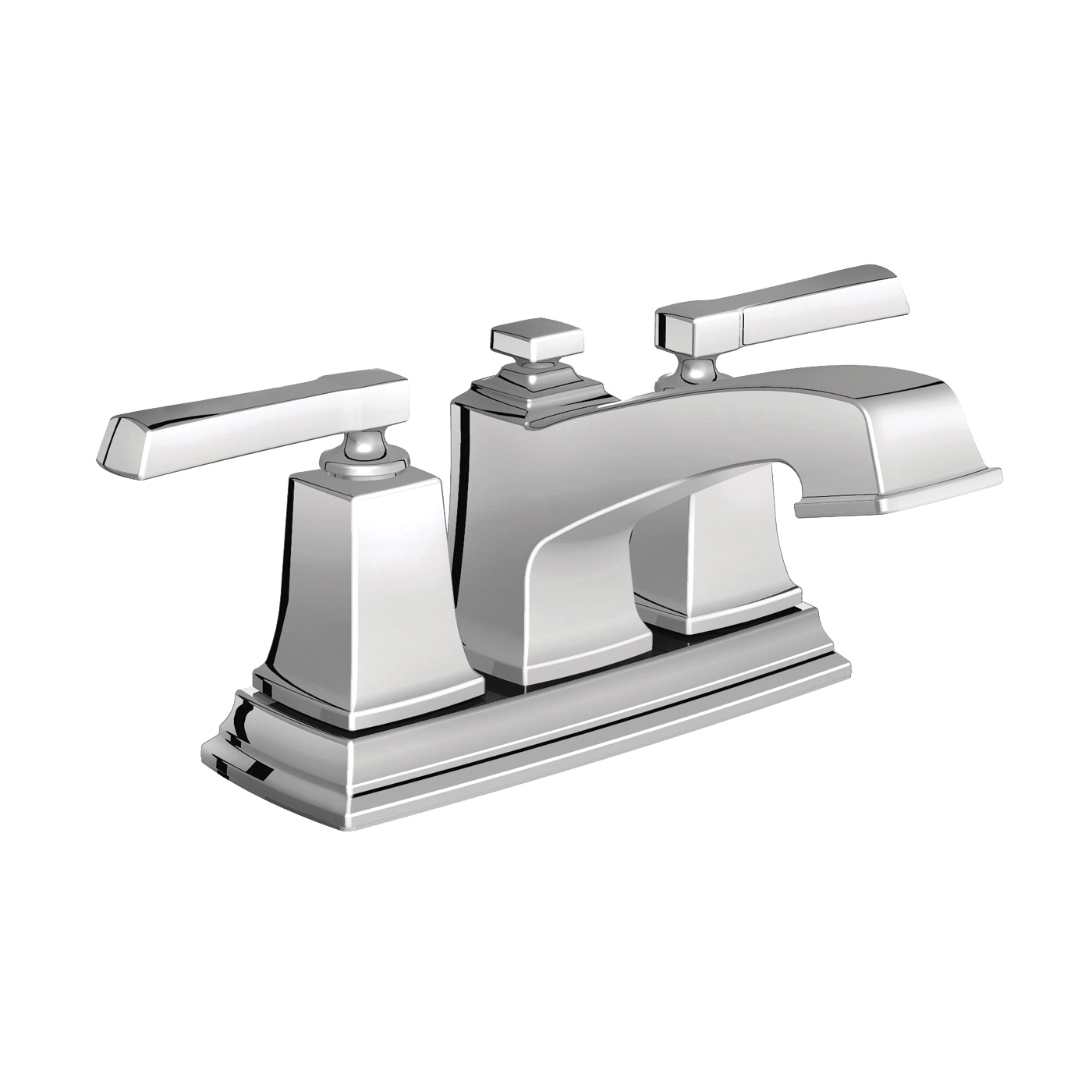 Boardwalk Series WS84800 Bathroom Faucet, 1.2 gpm, 2-Faucet Handle, Metal, Chrome Plated, Lever Handle