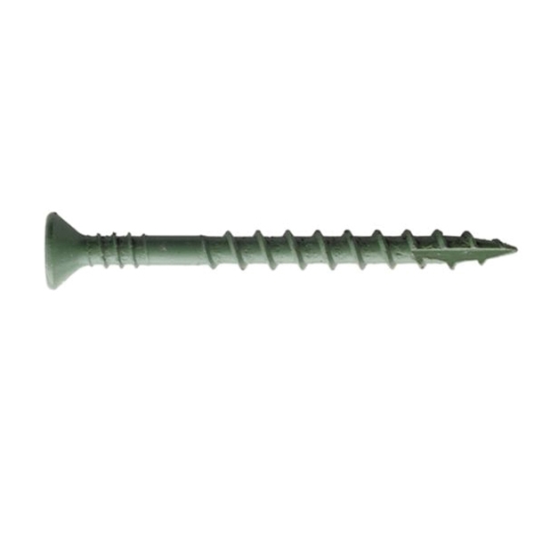 SENCO 08D300W Collated Screw, #2 Drive, Type 17 Point, Flat Head, 3 in L - 2